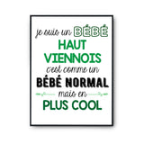 Affiche fier d'être Haut Viennois - Planetee