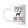 Mug J'peux pas Cane Corso - Planetee