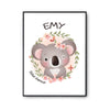 Affiche Emy Bébé d'amour Koala - Planetee