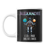 Mug Prénom Alexandre Univers - Planetee