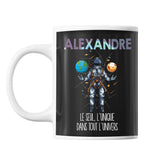 Mug Prénom Alexandre Univers - Planetee