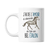 Mug Amour à donner Cheval Étalon - Planetee