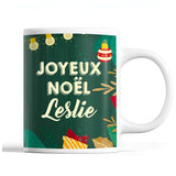 Tasse Noël Leslie Vert - Planetee