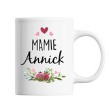 Mug Mamie Annick | Tasse prénom Grand Mère - Planetee