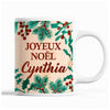 Tasse Noël Cynthia Beige - Planetee