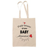 Sac Tote Bag Petit Bazar d'une Baby d'amour - Planetee