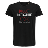 T-shirt homme Haltérophilie C'est ma Routine - Planetee