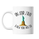 Mug New york avec toi c'est la vie Musique - Planetee