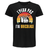 T-shirt homme J'peux pas bricolage vintage - Planetee