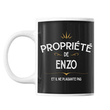 Mug Propriété de Enzo - Planetee