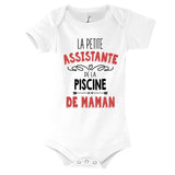 Body bébé La Petite Assistante de la Piscine de Maman - Planetee