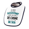 Bavoir bébé garçon Le Petit Assistant de Cuisine de Tata - Planetee