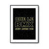 Affiche bmx soit avec toi - Planetee