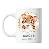 Mug Marie Amour Pur Tigre - Planetee