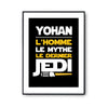 Affiche Yohan L'homme le mythe Le dernier - Planetee