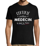 T-shirt Homme Médecin Meilleur de France - Planetee