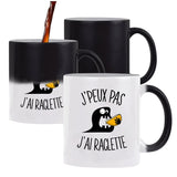 Mug Magique J'peux pas Raclette - Planetee