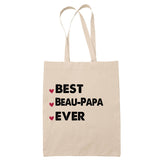 Sac Tote Bag Best Beau-Papa Ever - Planetee
