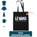 Tote-Bag l'Histoire débuta Ville Personnalisable - Planetee