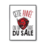 Affiche Feria j'peux pas Blanc Premium - Planetee