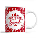 Tasse Noël Djamila Rouge - Planetee