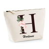 Trousse Hortense Lettre fleur - Planetee