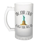 Chope de bière New york avec toi c'est la vie Musique - Planetee