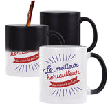 Mug magique Horiculteur Homme Meilleur de monde | Tasse Métier imprimée en France - Planetee