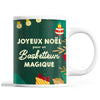 Tasse Noël Basketteur homme Vert - Planetee