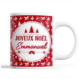Tasse Noël Emmanuel Rouge - Planetee