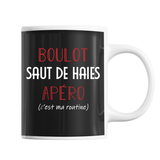 Mug Saut de Haies C'est ma Routine - Planetee