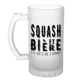 Chope de bière Squash et bière - Planetee