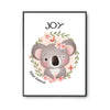 Affiche Joy Bébé d'amour Koala - Planetee