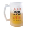Chope de Bière Saut en Parachute C'est ma Routine - Planetee