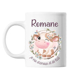 Mug Romane Amour et Biberon de Lait Vache - Planetee