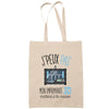 Sac Tote Bag J'peux pas Imprimante 3d beige - Planetee