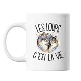 Mug Loup c'est la vie - Planetee