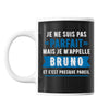 Mug prénom Bruno homme parfait - Planetee