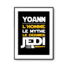 Affiche Yoann L'homme le mythe Le dernier - Planetee