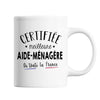 Mug Femme Aide-Ménagère Meilleure de France | Tasse Blanc métier - Planetee