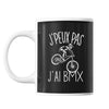 Mug Bmx j'peux pas Noir - Planetee