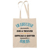 Tote Bag Formidable Directeur Cadeau Travail Beige - Planetee