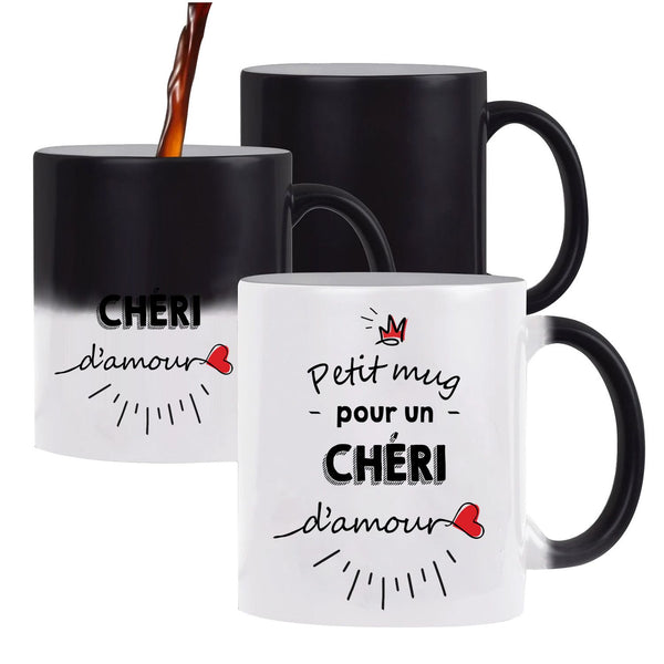 Tasse Petit Mug magique d'un Chéri d'amour - Planetee