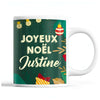 Tasse Noël Justine Vert - Planetee