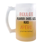 Chope de Bière Flâner dans les rues C'est ma Routine - Planetee