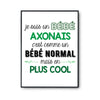 Affiche fier d'être Axonais - Planetee