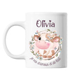 Mug Olivia Amour et Biberon de Lait Vache - Planetee