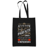 Sac Tote Bag Chinoises Femme Parfaite - Planetee