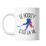 Mug Hockey c'est la vie - Planetee