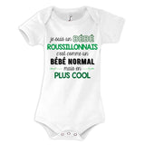 Body bébé fier d'être Roussillonnais - Planetee